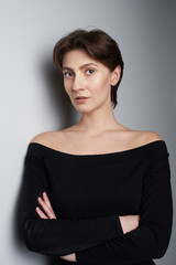 Fototapeta premium Calm woman portrait
