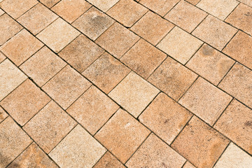 Brown floor brick
