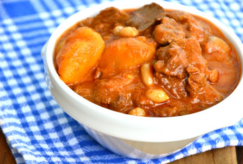 Massaman beef is Muslim food in Thailand.