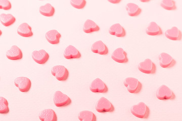 Strawberry Chocolate candy in heart shape