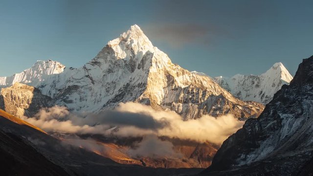 Ama Dablam. Nepal Himalaya.