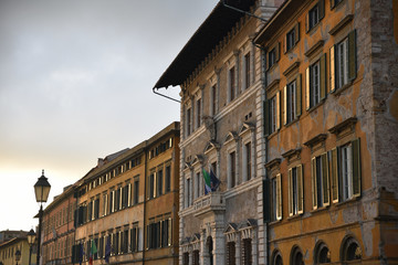 Palais Renaissance à Pise en Toscane, Italie