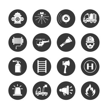 fire fighter icons