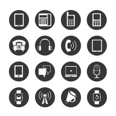 phone and electronic device icons