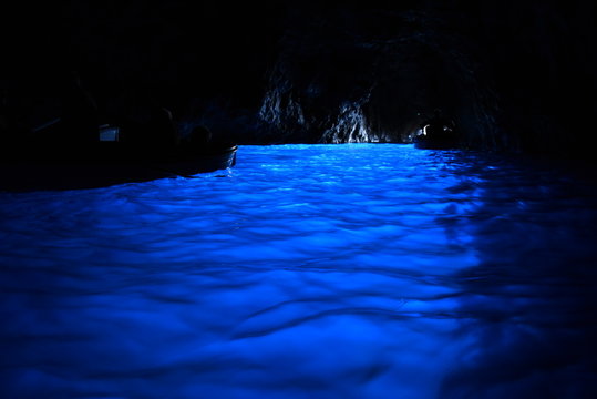 Capri, La gruta azul, recorrido en bote