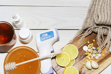 health, traditional medicine and ethnoscience concept - natural and synthetic drugs