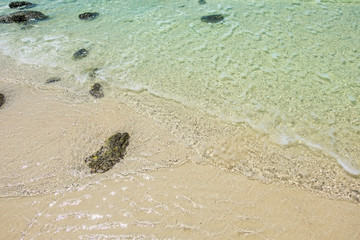 Tien Beach at Koh Larn off the coast of Pattaya Island in Thailand.