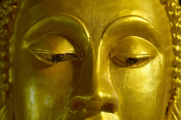 Face Buddha Close-up