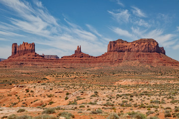 Fototapeta na wymiar Scenic Monument Valley Landscape