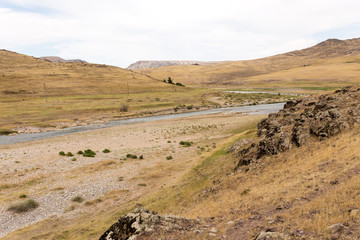 Boralday river in Kazakhstan