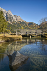 Klares Wasser am Antholzer See