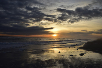 Sunset at Atlantic Beach North Carolina 