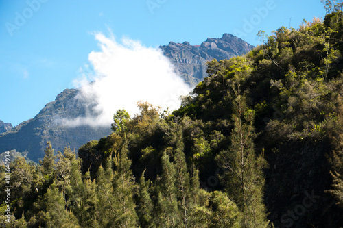 Ile De La Réunion Paysage De Cilaos Ses Montagnes