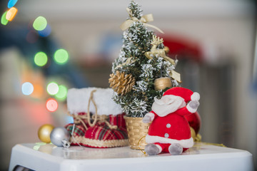 Christmas toys background