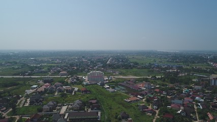 Laos Vientiane vue du ciel