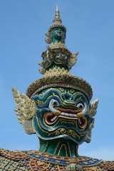 Fototapeta na wymiar Wat Phra Kaew, Bangkok, Thailand