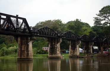 Bridge on River Kwai, Kanchanaburi, Thailand