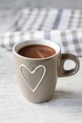 Cup of hot chocolate
