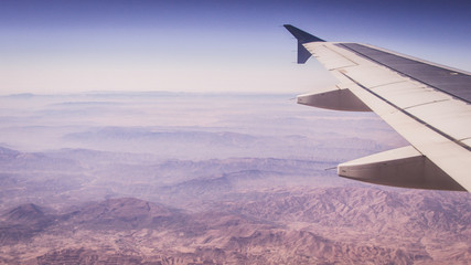 Fototapeta premium View from the plane window