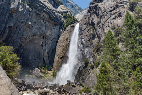 Yosemite Fall in Yosemite Valley, National Park