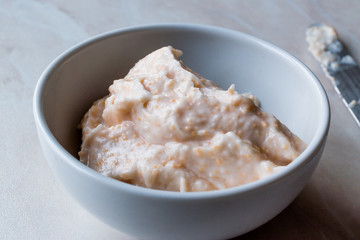 Fish Egg Paste Tarama made with Caviar / Taramasalata