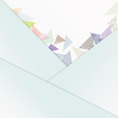 Triangle overlap background 