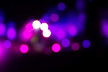 Abstract defocused colorful light bokeh for background