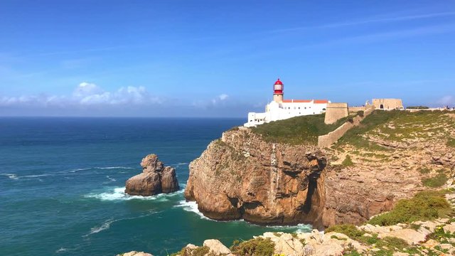 Lighthouse of Cabo Sao Vicente, Sagres, Portugal - Farol do Cabo Sao Vicente  