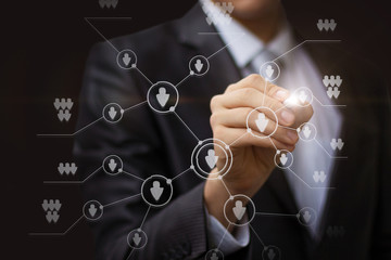 Target customers in the mobile computer.