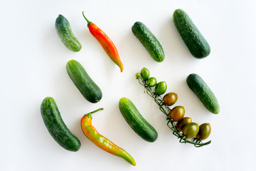 Assortment of fresh vegetables