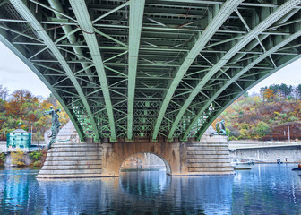 Eisenbr&uuml;cke in Prag