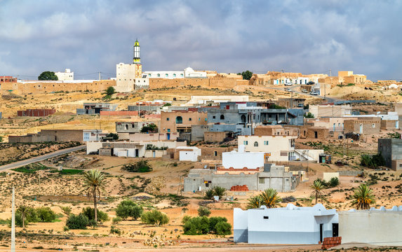 Typical village in South Tunisia, Tataouine Governorate