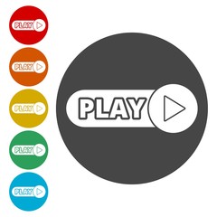 Button Play Video 