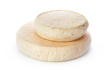 cheese isolated on white