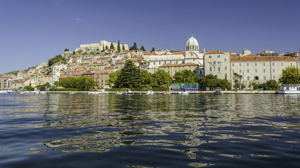 Obraz premium Panoramic view of Sibenik