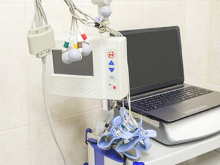 Equipment for making a cardiogram