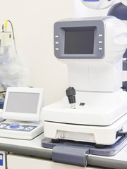 Medical equipment of ophthalmologist