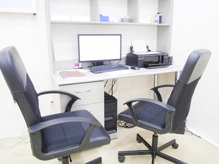 Fototapeta na wymiar Interior of a doctor office