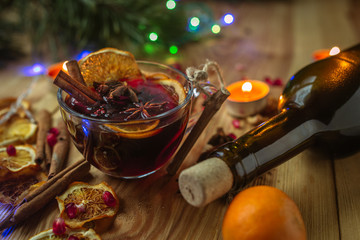 Christmas mulled wine