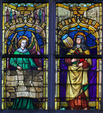 Stained Glass - Saint Teresa of Avila