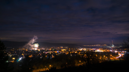 Feuerwerk in Erlenbach