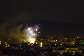Feuerwerk in Erlenbach
