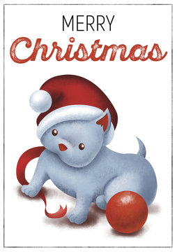 Merry Christmas French Bulldog