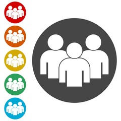 User sign icon, Person symbol 