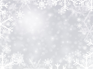 Naklejka na ściany i meble Abstract snow background
