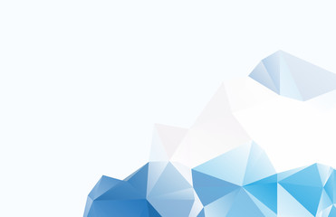 Blue White Diamond Crystal Background