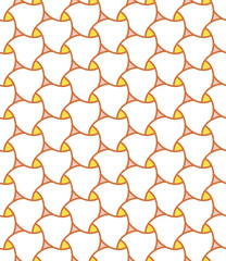 Seamless ornament. Modern background. Geometric pattern with repeating elements