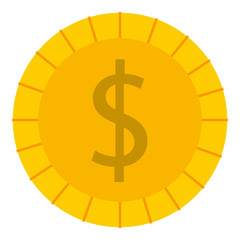 coin money isolated icon vector illustration design
