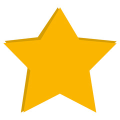game star isolated icon vector illustration design