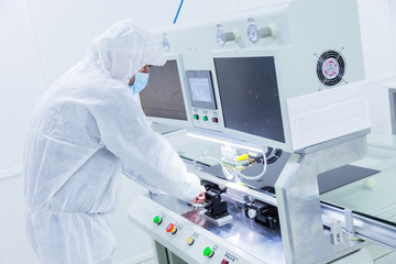 scientists working in laboratory